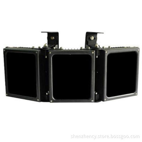 IR illuminator, high-power, far beam distance